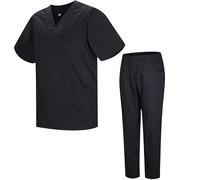 MISEMIYA - Uniforms Unisex Scrub Set - Medical Uniform with Scrub Top and Pants - Ref.8178 - X-Small, Black 21