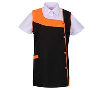 MISEMIYA - Waterproof Apron Jacket Uniforms Laboratory Apron Barbecue Hospital Veterinary Healthcare - Ref.631, Cleaning Apron 631-19 Orange, XXL