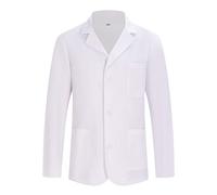 MISEMIYA - White LAB Coat Unisex - Doctors Coat - Medical Uniforms 8164 - Medium, White