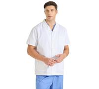MISEMIYA - White LAB Coat Unisex - Doctors Coat - Medical Uniforms 8165 - Large, White