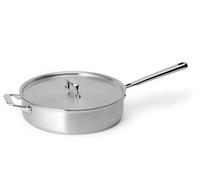 Misen 3 QT Stainless Steel Sauté Pan with Lid - Deep Frying Pan