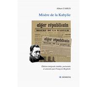 Misère de la Kabylie