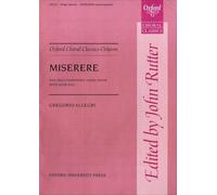 Miserere: Vocal score (Oxford Choral Classics Octavos)