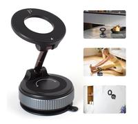 MISEYLUX 2025 Premium 360° Magnetic Car Phone Mount - Ultra-Strong Vacuum Suction for iPhone 16 Pro Max/Android - Foldable Adjustable Holder for Car/Truck/Gym/Home - Secure No-Slip Design (Black)