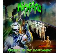 MISFIRE - PRODUCT OF THE ENVIRONMENT (NEON GREEN & BLACK SPLATTER VINYL) [VINYL]