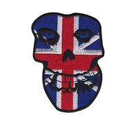 Misfit Misfits Skull Red Patch Badge Embroidered Iron on Applique Souvenir Accessory