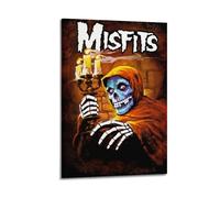 Misfits American Psycho Print Album Cover Signed Limited Poster,Music Cover Posters,Pop Hip Hop Rap Singer Star Music Poster Aesthetic Canvas Wall Art for Girl And Boy Teens Dorm Decor 12x18inch(30x45