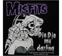 Misfits Applicator Die Die My Darling Patch Woven 10 x 10 cm