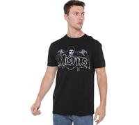Misfits - Bat Logo Unisex T Shirt, Black, X-Large