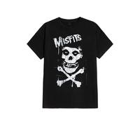 Misfits - Bones - T-Shirt - black - M - 100% Cotton M