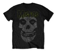 Misfits Classic Logo T-Shirt in Black | Size: Small Misfits Black S