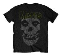 Misfits Classic Vintage Official Tee T-Shirt Mens Unisex (X-Large) Black