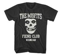 Misfits Fiend Club Est 1977 T-Shirt in Black | Size: Large Misfits Black L