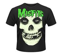 Misfits Glow Jurek Skull Rock Punk Official Tee T-Shirt Mens Unisex (X-Large)