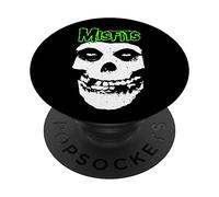 Misfits - Green Skull Logo PopSockets Swappable PopGrip