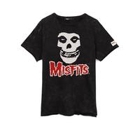 Misfits Men's Adult Short Sleeved T-Shirt (Black) in Black | Size: Medium Misfits Black M