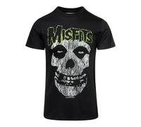 Misfits Men's Vintage Cotton Classic T-Shirt in Black | Size: Medium Misfits Black M