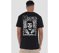 Misfits - Skeleton Hands (Back Print) T-Shirt, Black | Size: 3XL Misfits Black 3XL