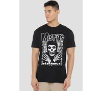Misfits - Skeleton Hands T-Shirt, Black | Size: Small Misfits Black S