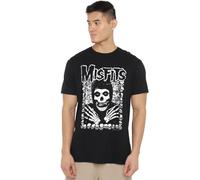 Misfits - Skeleton Hands Unisex T Shirt, Black, Medium