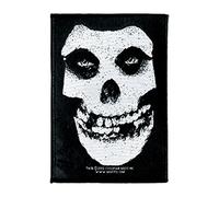 Misfits Skull Unisex Patch standard, 100% polyester,
