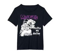 Misfits The My Darling T-Shirt, Women's Plus, Black, 4X