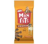 Misfits Twistos Dog Treats - Beef (105g)