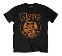 Misfits Want Your Skull T-Shirt in Black | Size: Large Misfits Black L