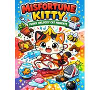 Misfortune Kitty: Funny Unlucky Cat Moments Coloring Book