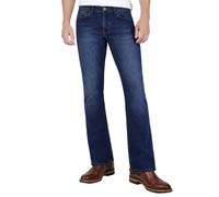 Mish Mash Mens Bootcut Jeans Zest Mid Denim Blue (UK, Waist & Inseam, 34, 32, Mid Denim Blue)