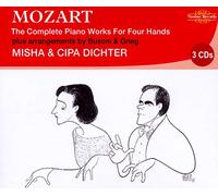 Misha Dichter/Cipa Dichter - Wolfgang Amadeus Mozart: The Complete Piano Works for Four Hands