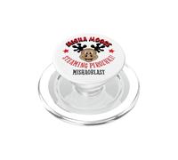 Misha Moose Mishaoblast Funny Soviet Retro Propaganda PopSockets PopGrip for MagSafe