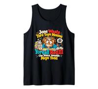 Misheard Lyrics Voice Inside My Head Music Humor Tank Top