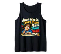Misheard Lyrics Voice Inside My Head Music Humor Tank Top