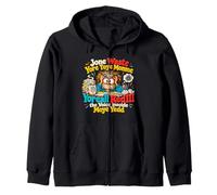 Misheard Lyrics Voice Inside My Head Music Humor Zip Hoodie
