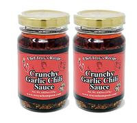 MISHIMA Crispy Garlic Sauce & Mishima Peppers, Japanese Style Taberu Rayu Condiment, 115 GA, 2 Pack