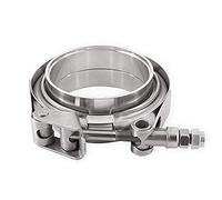 Mishimoto MMCLAMP-VS-3 Stainless Steel V-Band Clamp, 3" (76.2mm), Silver