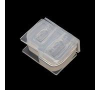 MISHITI Mini Honey Jar Mold Bottle Pendant Resin Mold Miniture Food Play Silicone Mold