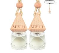 MISIJI Car Air Fresheners for Men and Women - Midnight Ice Scent Pack of 2