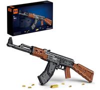 MISINI 77005 Technik Building Block Gun Set, 1366 Pieces Military Model Gun Building Block Toy, MOC Military Toy Building Block Kit, Boys and Adults Collect Gifts