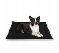 MISIOO Pet Zen - Washable Dog Bed 100 x 70 cm - Dog Bed for Dogs - Robust and Easy Care Dog Mat for Everyday Indoor Use