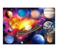 MISITU Jigsaw 1000 Pieces for Adults Space Planet Solar System Jigsaw Puzzle Gift for Children 14+ Years