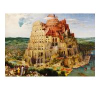 MISITU Jigsaw Puzzles 2000 Pieces for Adults Artwork Puzzle The Tower of Babel by Pieter Bruegel The Elder Challenging Difficult Puzzles Christmas Birthday Gift Game Toys 39.37 x 27.56 Inches