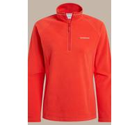 Miska Lightweight Microfleece Insulating Half Zip Fleece Craghoppers Red 14