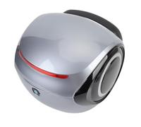 Miskall 32L Motorcycle Top Case ABS Sporty Style Water Resistant Dust Proof Portable Trunk Top Box for Electric Bike Scooter (Gray)