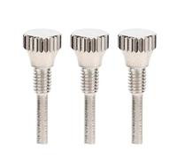 Miskall 3PCS Trumpet Pitch Pipe Screw, Antiskid Screw Trumpet Replacement Slide Finger Ring Screws Brass Instrument Trumpet Repair Accessories