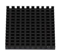 Miskall 5pcs P4005-B Aluminum Heat Sink Heatsink Module Cooler Fin Heat Radiator Board Cooling for CPU Electronic Chip Router Black Tone 40 * 40 * 5mm