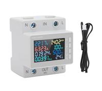 Miskall AC Power AMP Meter, Voltage Ammeter Professional High Accuracy WiFi Mobile Remote Control Electricity Tester with Power Failure 63a 170-270V