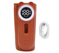 Miskall Baby Bottle Warmer, Constant Temperature Heating Digital LED Display Portable Milk Heater for Home Travel Night Feeding with 8000mAh Battery Plastic