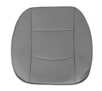 Miskall Car Seat Cover, Car Replacement Seat Cushion Pad PU Leather Front Seat Protector Mat Waterproof Cover for 4 Door Sedan SUV(gray)